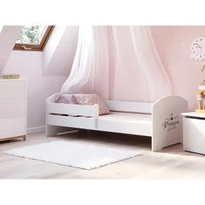 Cama de criança 160 x 80 colchão e estrado incluídos Kobi Luk Princess Cama de criança 160 x 80 colchão e estrado incluídos Kobi Luk Princess