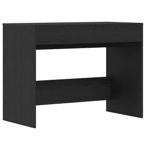 Bureau 101x50x76,5 cm spaanplaat zwart eikenkleurig Bureau 101x50x76,5 cm spaanplaat zwart eikenkleurig