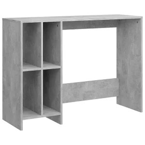 Bureau 102,5x35x75 cm bewerkt hout betongrijs Bureau 102,5x35x75 cm bewerkt hout betongrijs