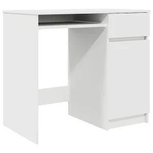 Bureau 86x49x76 cm spaanplaat wit