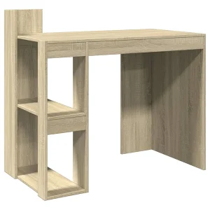 Bureau 103,5×56,5×94 cm bewerkt hout sonoma eikenkleurig
