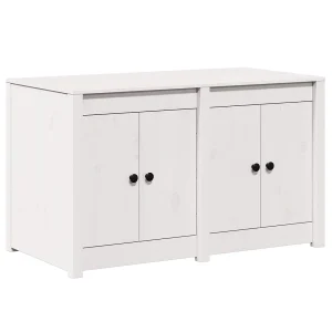 Keukenkast MEPPEL Wit 106 x 55 x 64 cm Massief grenenhout Keukenkast MEPPEL Wit 106 x 55 x 64 cm Massief grenenhout