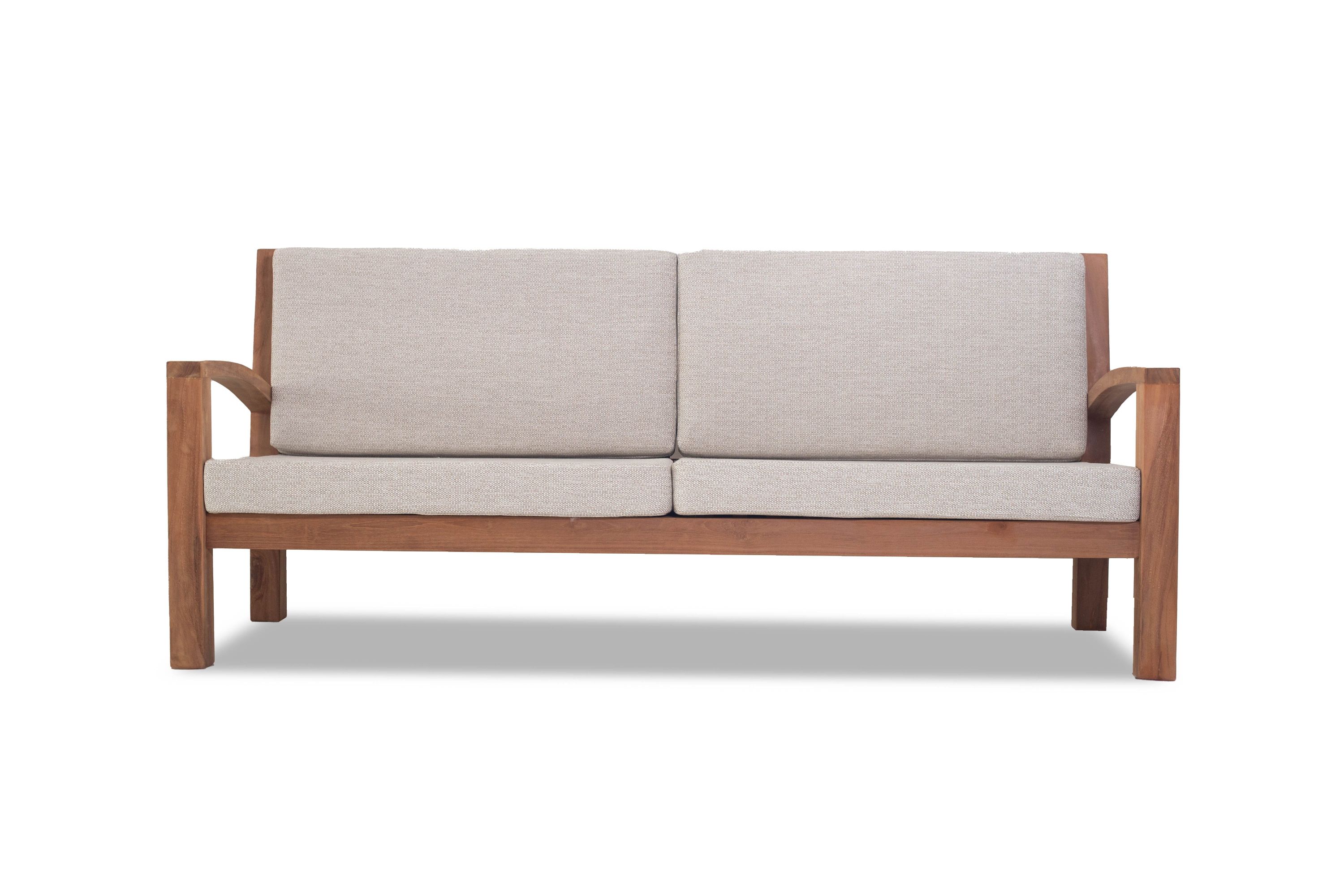 2-zitsbank Teak – Loungeset Tambora