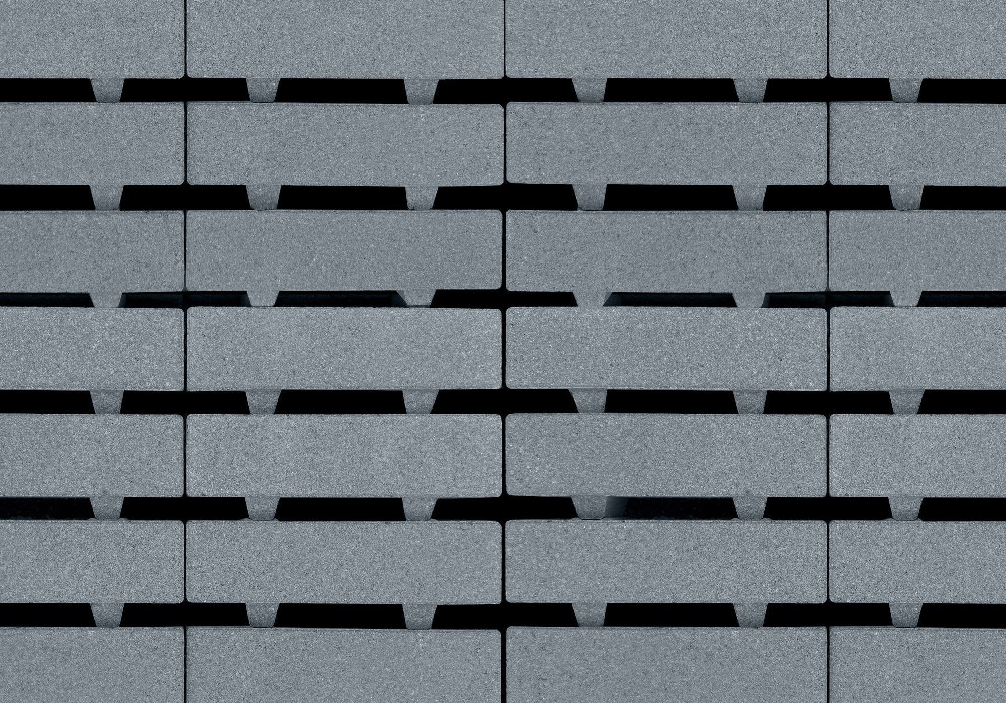 Aqua Bricks Antraciet 10x30x8cm 22% Open – Waterdoorlatend