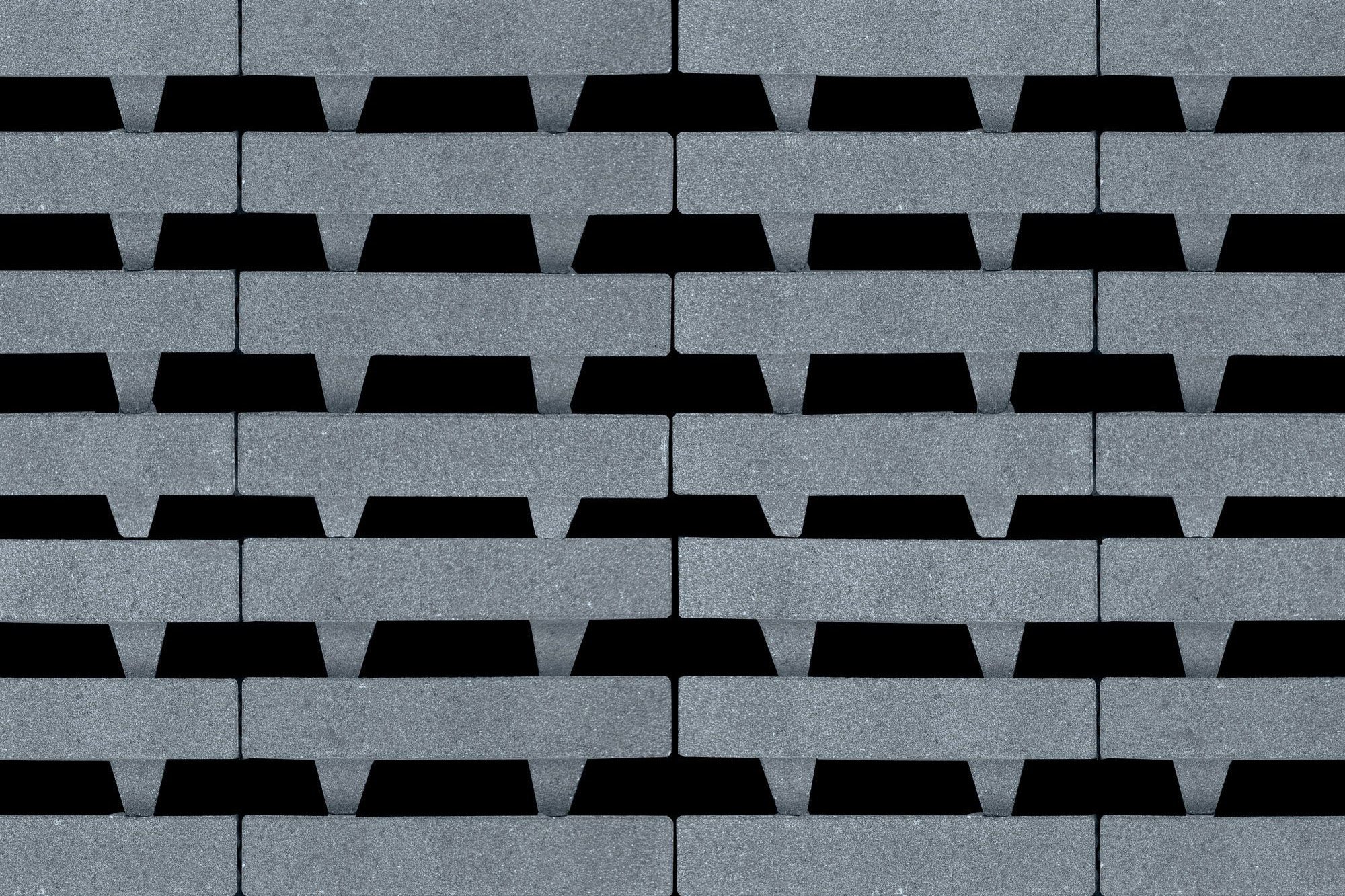 Aqua Bricks Antraciet 10x30x8cm 40% Open – Waterdoorlatend