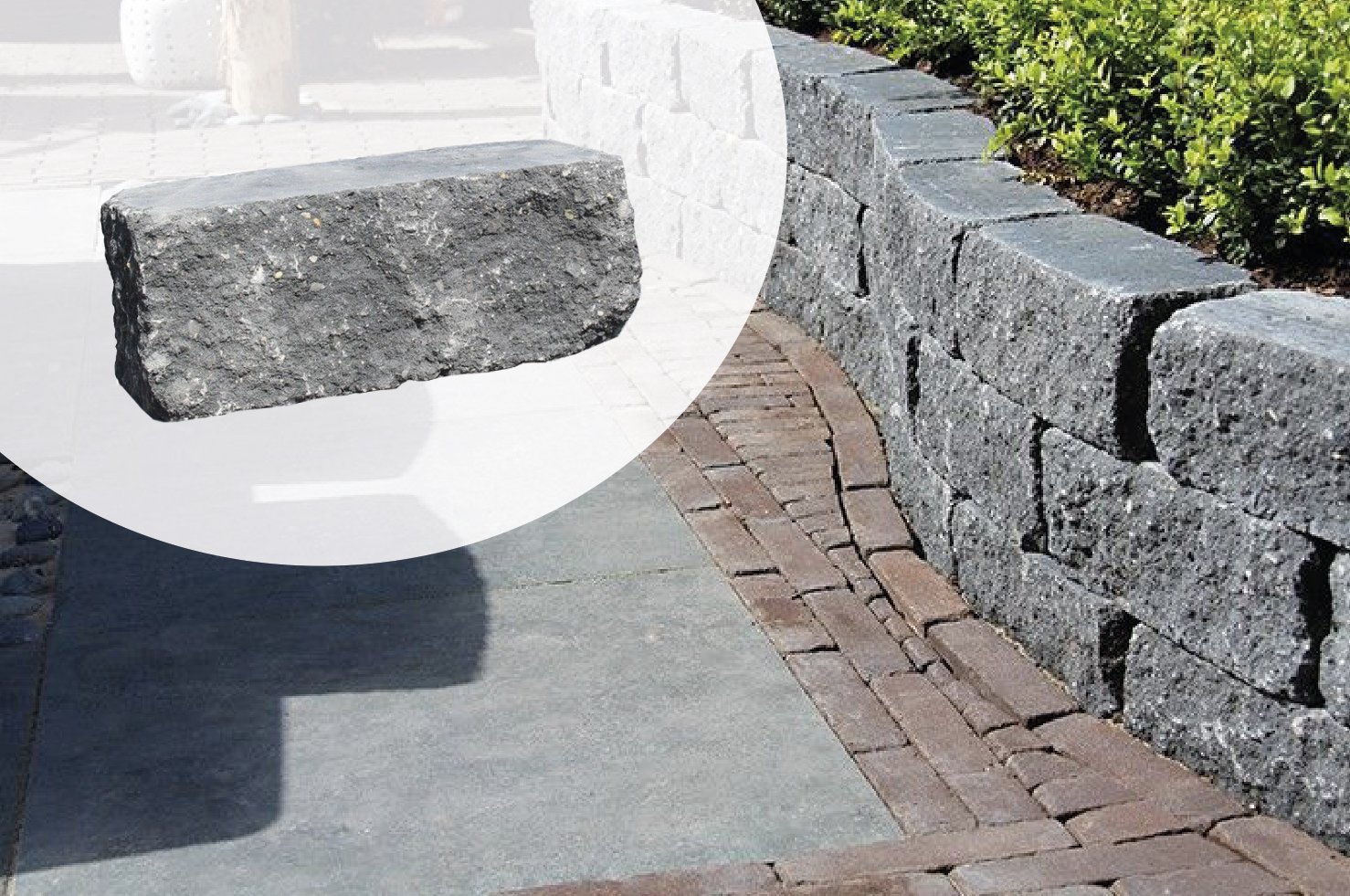 Cliff Walling Gardenlux 30x12x12cm – Antraciet