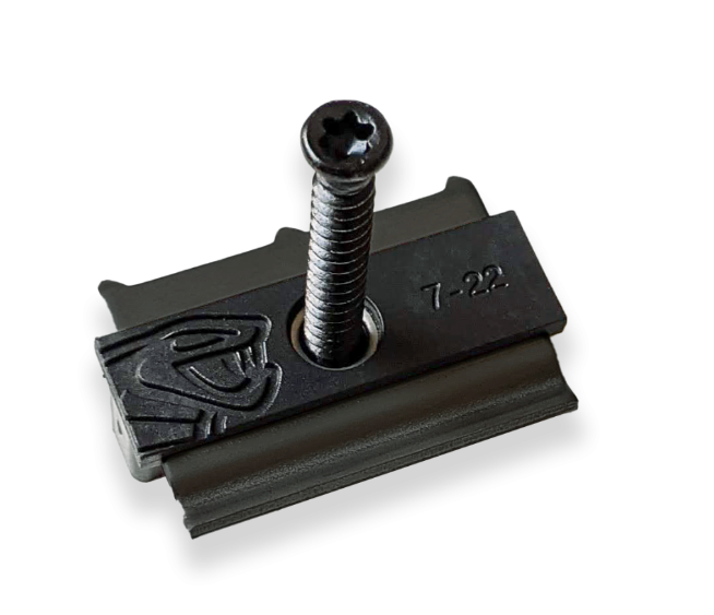 Cobra hybride Clip 7-22 voor bamboe vlonderplanken – 90 stuks (incl. schroeven)