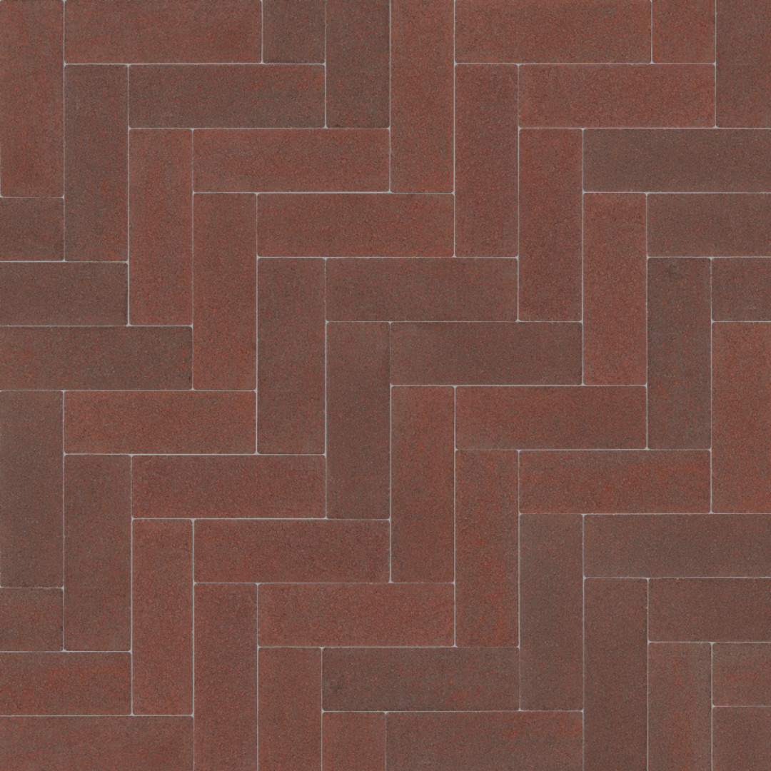 Dikformaat ExcluKera Excluton 21x7x8cm – Rood/Bruin