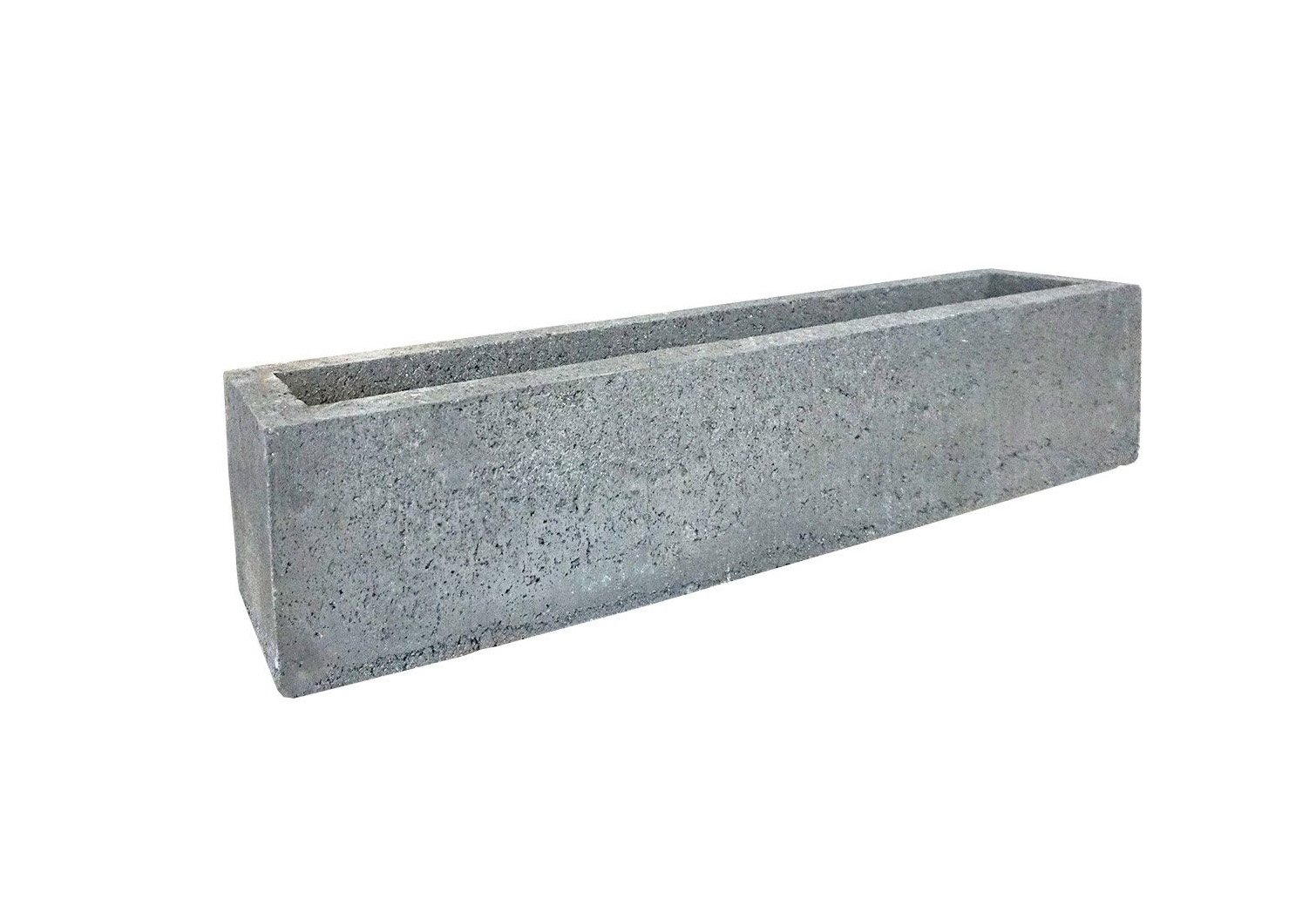 Beplantingselement Fiora Block Gardenlux 100x20x20cm Grijs