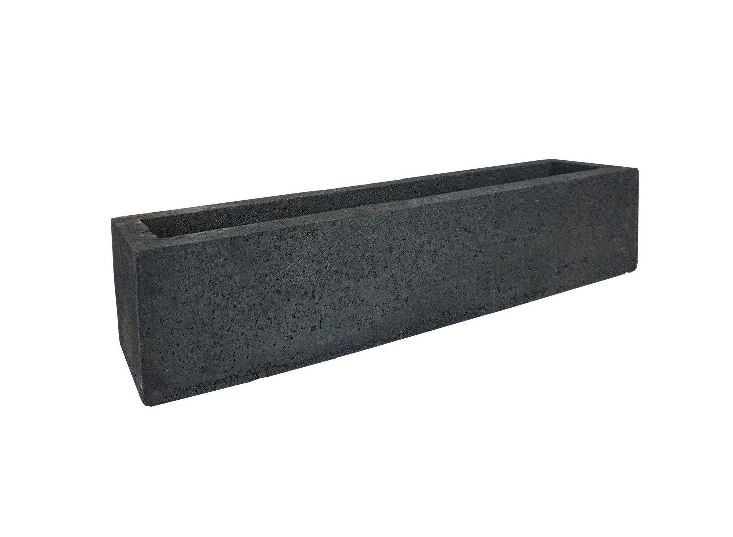 Beplantingselement Fiora Block Gardenlux 100x20x20cm Antraciet