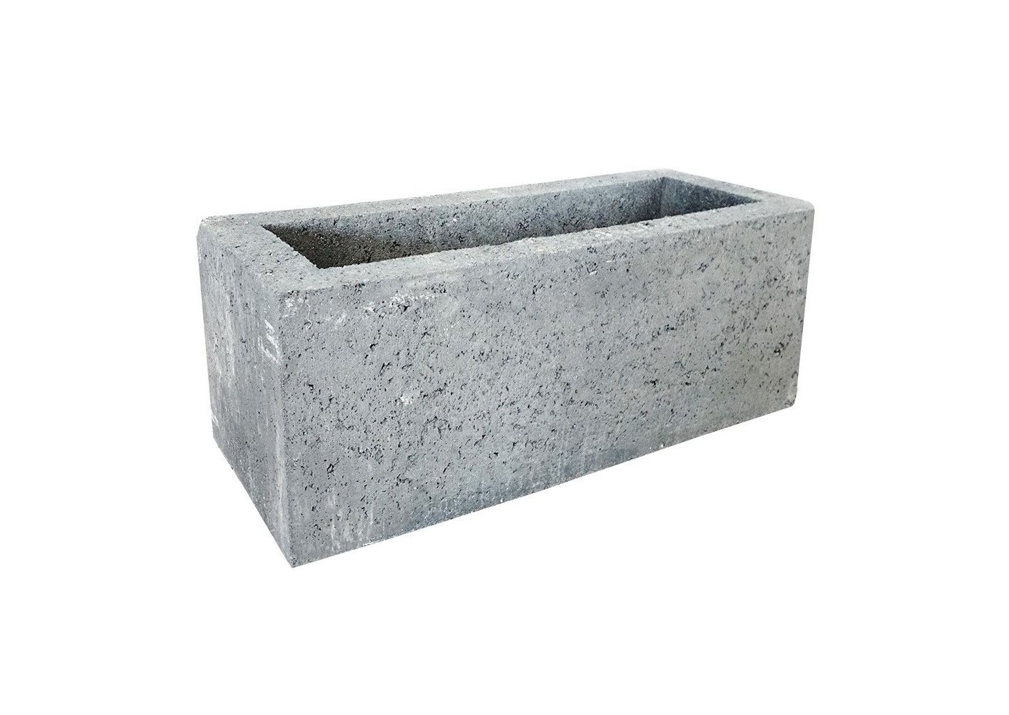 Beplantingselement Fiora Block Gardenlux 50x20x20cm Grijs