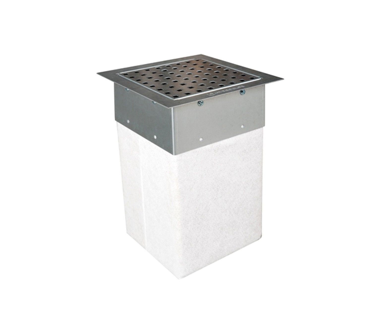 Hydroblob Infiltratieput Met Rooster Verzinkt IP15 VS – 25x25x35cm
