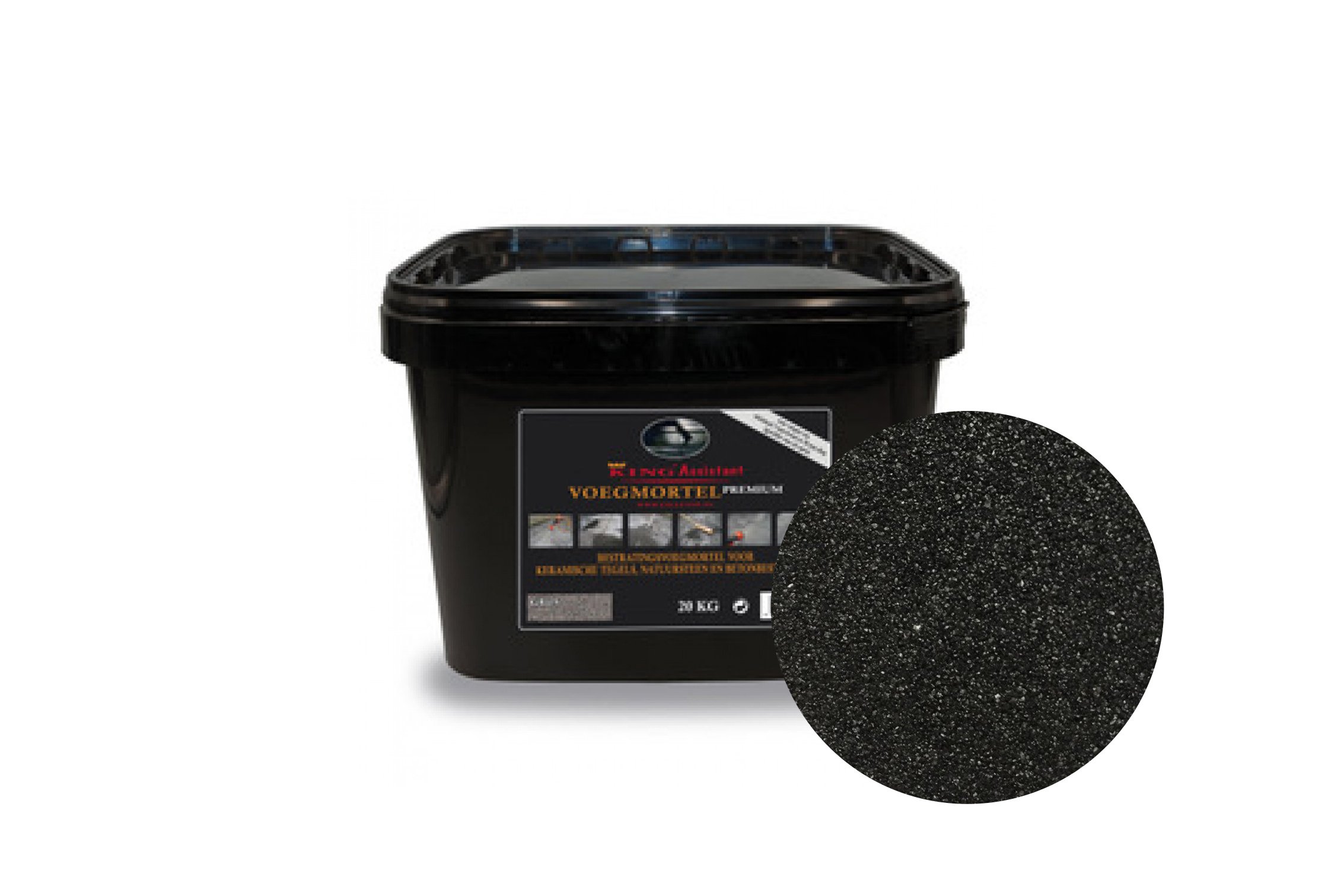 Voegmiddel King-Assistant PREMIUM Zwart 20 kg