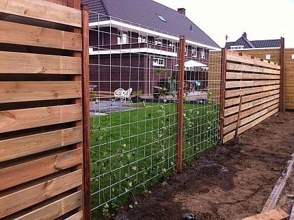 Gaaspaneel Verzinkt 180x180cm – Maaswijdte 15cm