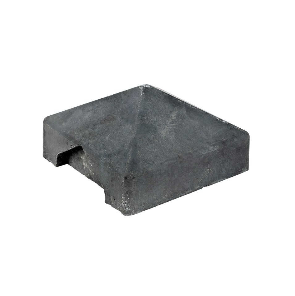 Afdekpet Beton Piramide Antraciet