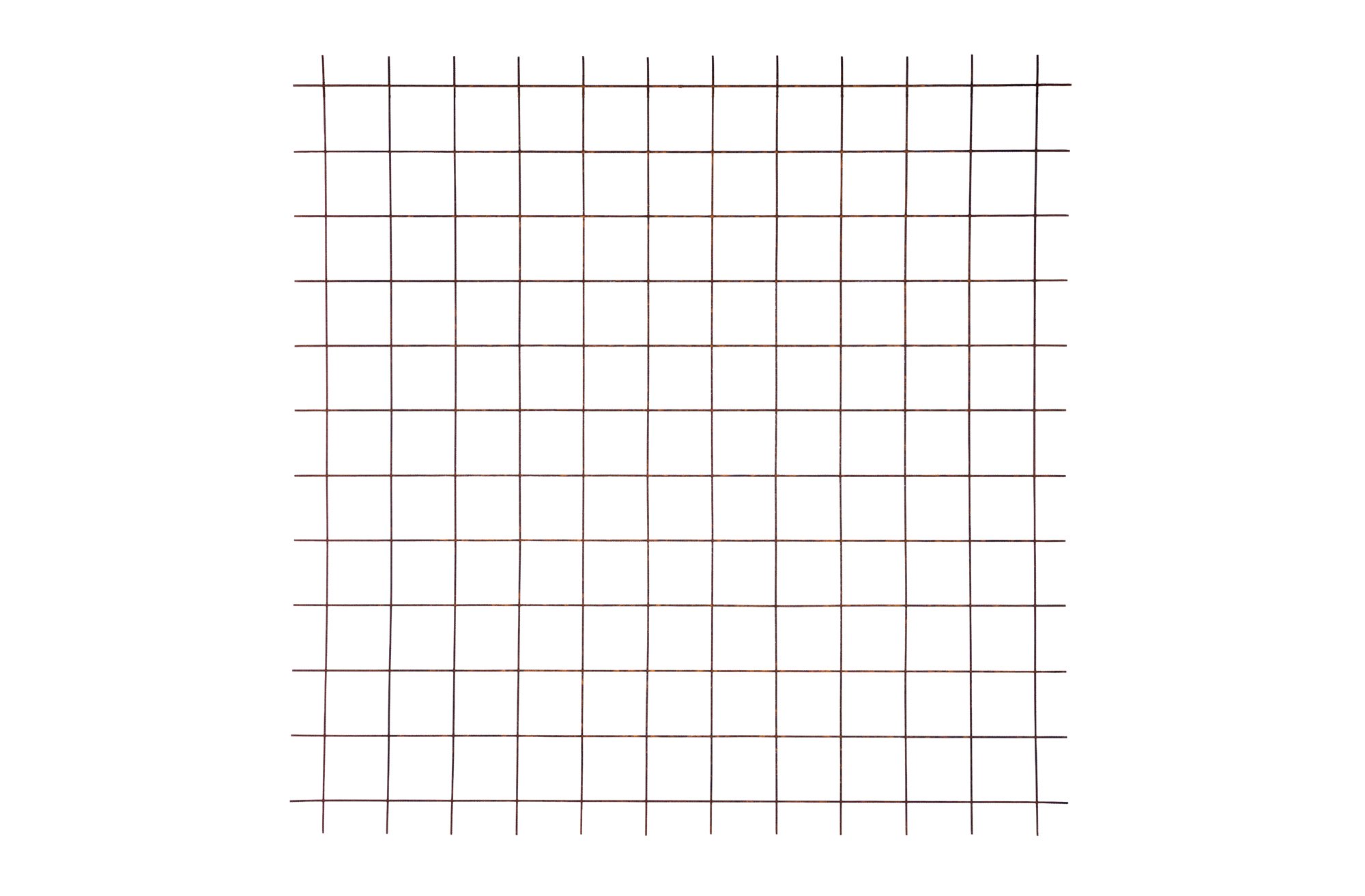 Betonstaalmat Roestig Staal 180x180cm – Maaswijdte 15cm