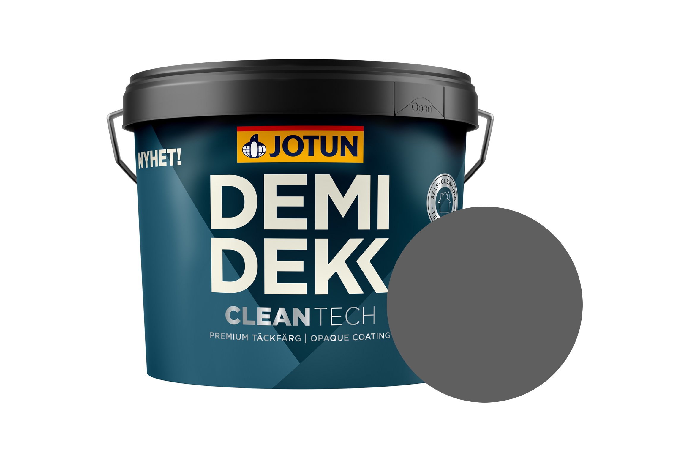 Jotun Demidekk Cleantech Beits – Dekkend Zijdeglans – Aske