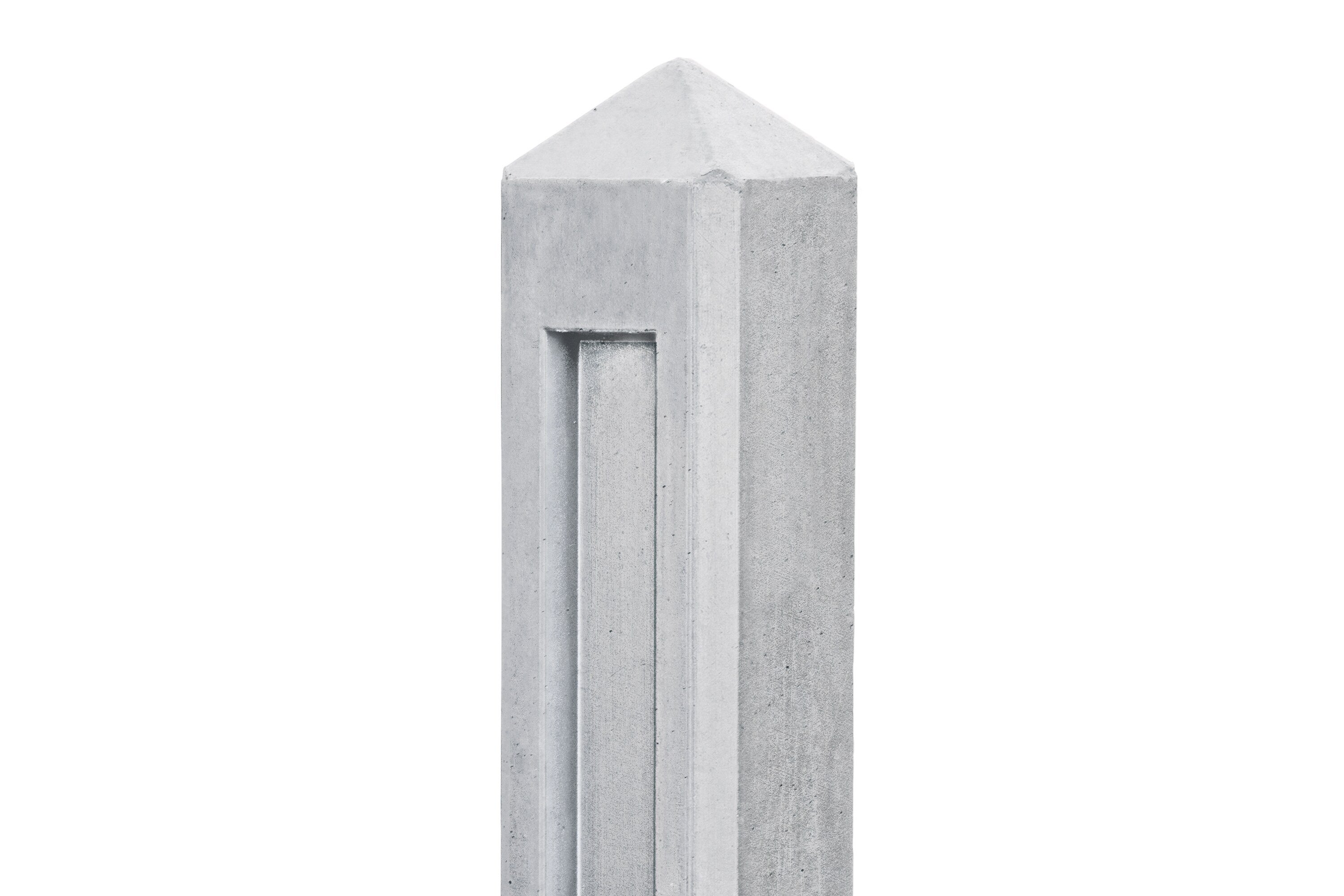 Betonpaal Hunze Wit-Grijs 10 x 10 x 145 cm