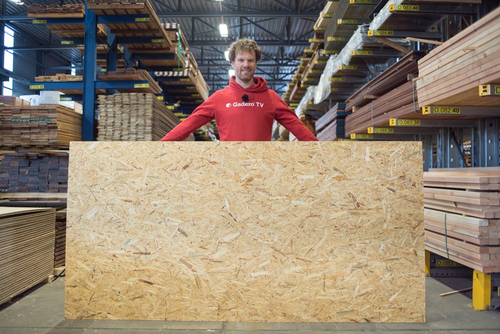 OSB 18mm 244x122cm plaatmateriaal