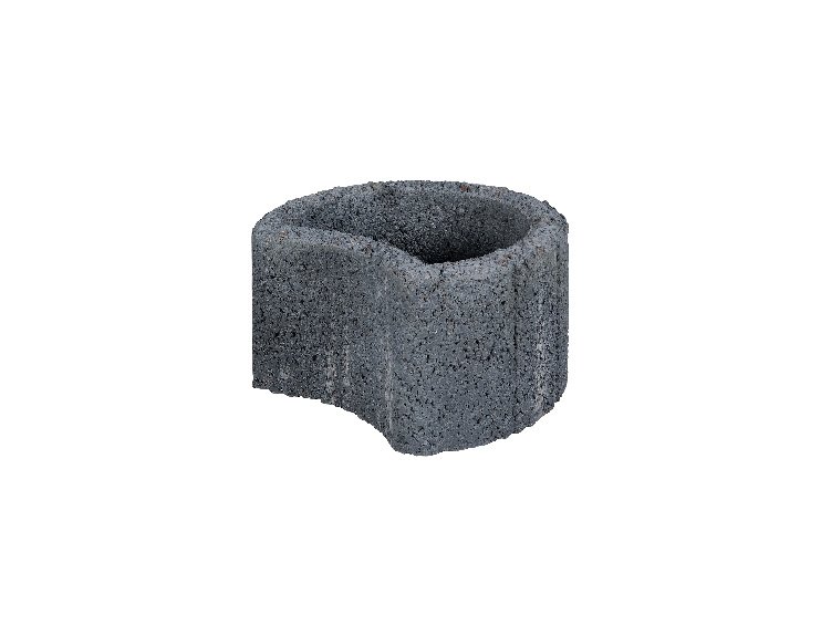 Beplantingselement Moonflor Gardenlux Ø35x20cm Antraciet