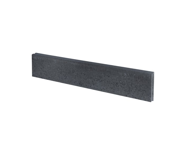 Betonbanden 6x20x100cm Antraciet Zwart