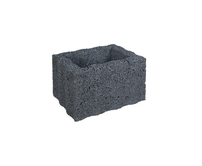 Beplantingselement Ridgeflor Middel Gardenlux 40x30x25cm Antraciet